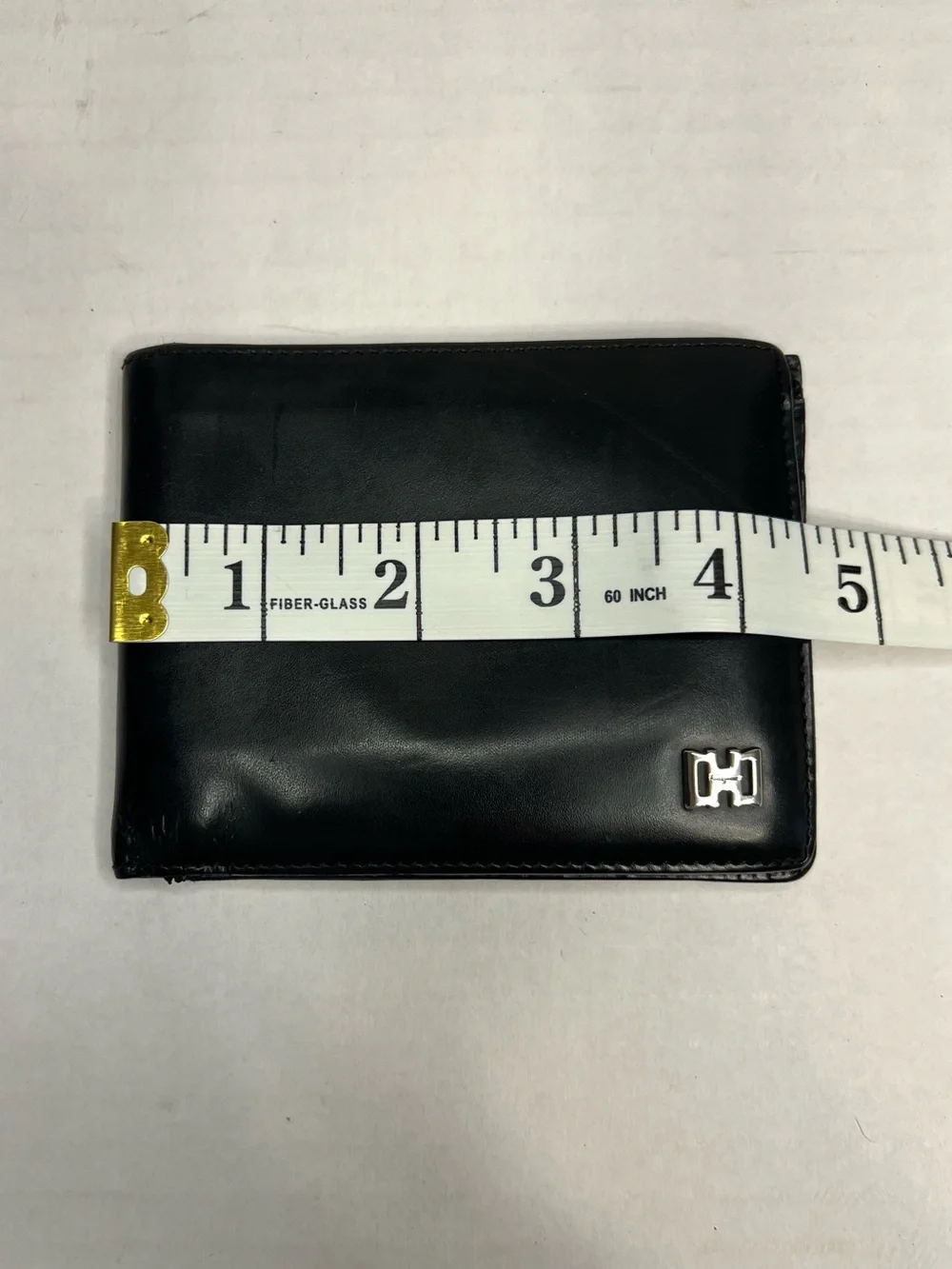 Salvatore Ferragamo Black leather bifold‎ wallet